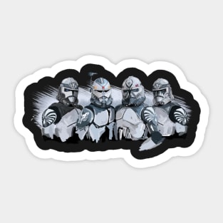 wolfpack bros Sticker